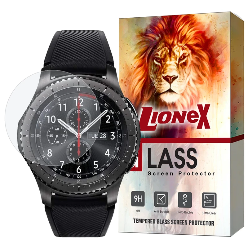 محافظ صفحه نمایش لایونکس مدل SMWL20 مناسب برای ساعت هوشمند سامسونگ Galaxy Watch Gear S3 / Watch SM-R760