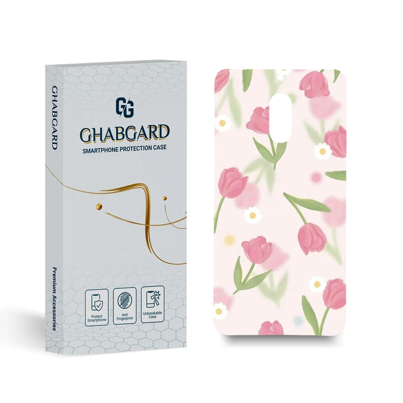 کاور قاب گارد مدل گل مناسب برای گوشی موبایل نوکیا 6