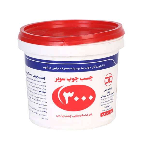 چسب چوب سوپر مدل SUN کد 3000 وزن 750 گرم