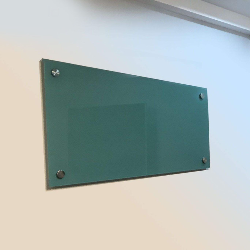 تخته وایت برد شیشه ای عکسنگ مدل CG18 سایز ۸۰ × ۱۲۰ سانتی متر