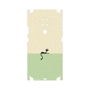 MAHOOT Minimal Internet Cat Icon-FullSkin Cover Sticker for Nokia 3.4