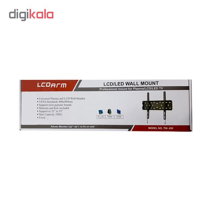 پایه دیواری مدل TW-459 مناسب برای تلویزیون های 32 تا 55 اینچ پایه دیواری مدل TW-459 مناسب برای تلویزیون های 32 تا 55 اینچ
