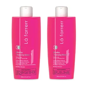 محلول پاک کننده آرایش صورت لافارر مدل Oily to Normal Skin حجم 250 میلی لیتر به همراه محلول پاک کننده آرایش مدل Dry and Sensitive