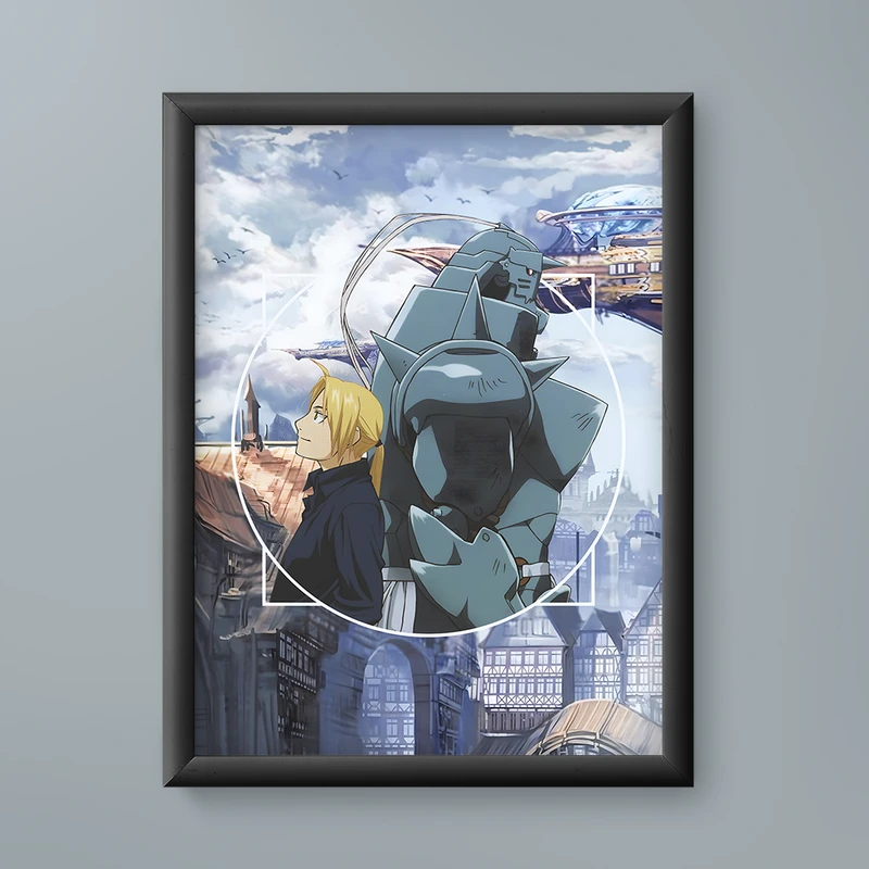 تابلو مدل انیمه ادوارد آلفونس فول متال آلکمیست 20 Edward Alphonse Fullmetal Alchemist anime