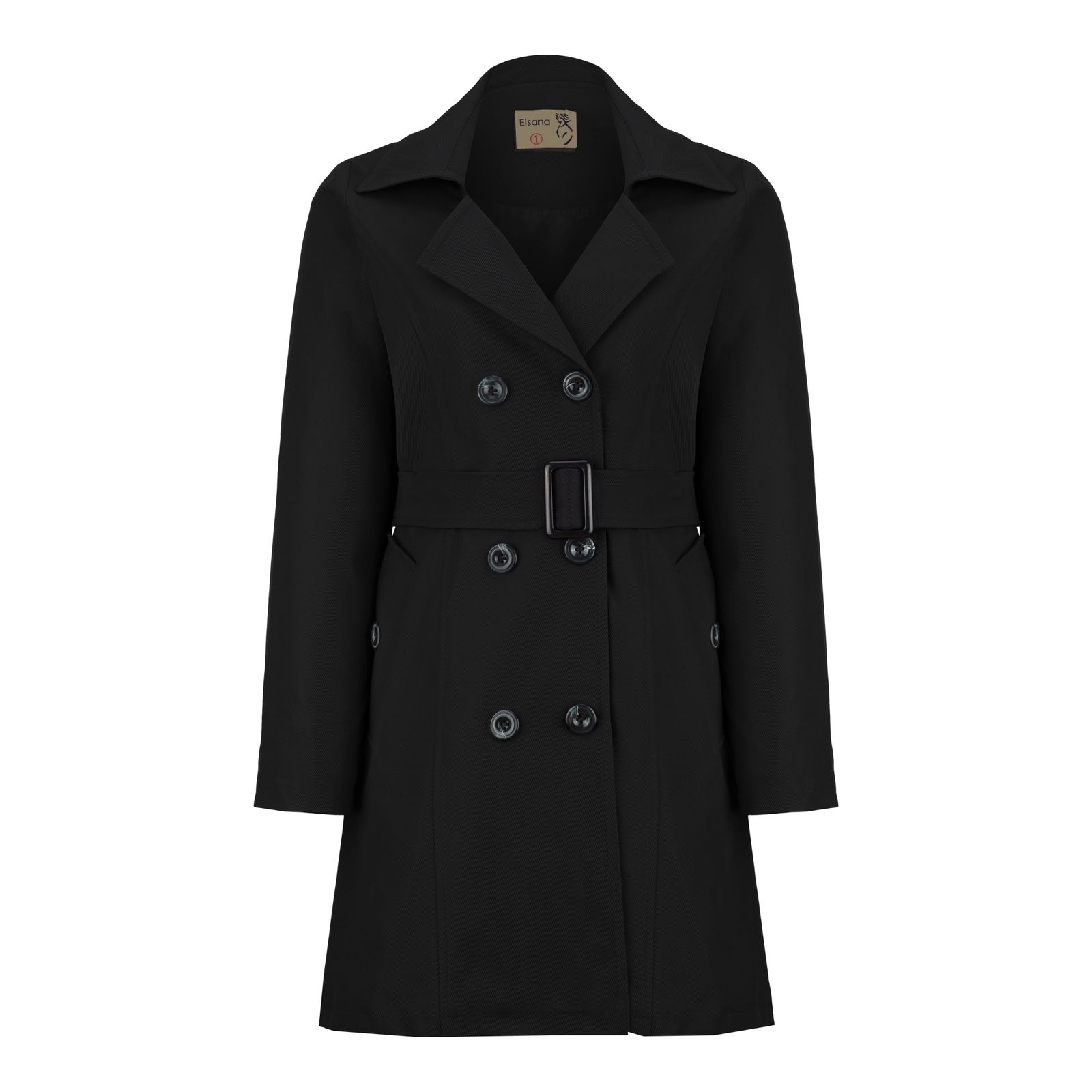 بارانی زنانه السانا مدل نوشیار کد 199501 -  - 1