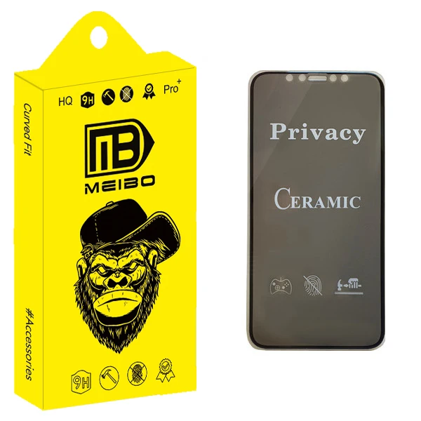 محافظ صفحه نمایش سرامیکی میبو مدل +MHD مناسب برای گوشی موبایل اپل iPhone X