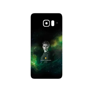 MAHOOT Scarlett Johansson Cover Sticker for Samsung Galaxy S6 Edge Plus