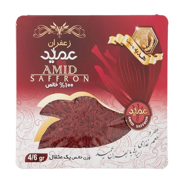 زعفران سرگل درجه یک عمید  - 4.6 گرم