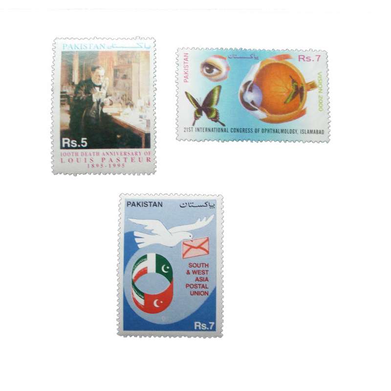 تمبر یادگاری مدل اتحادیه پستی آسیا کد DS2299 مجموعه 3 عددی