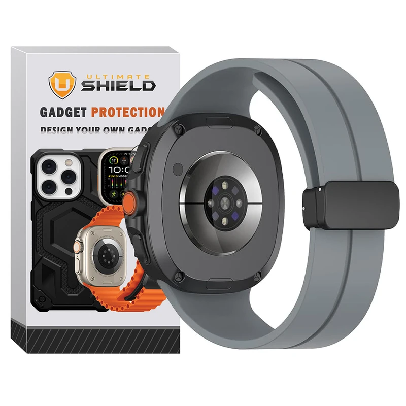 بند آلتیمیت شیلد مدل SIC MAG NV8 مناسب برای ساعت هوشمند سامسونگ Galaxy Watch 8 44mm