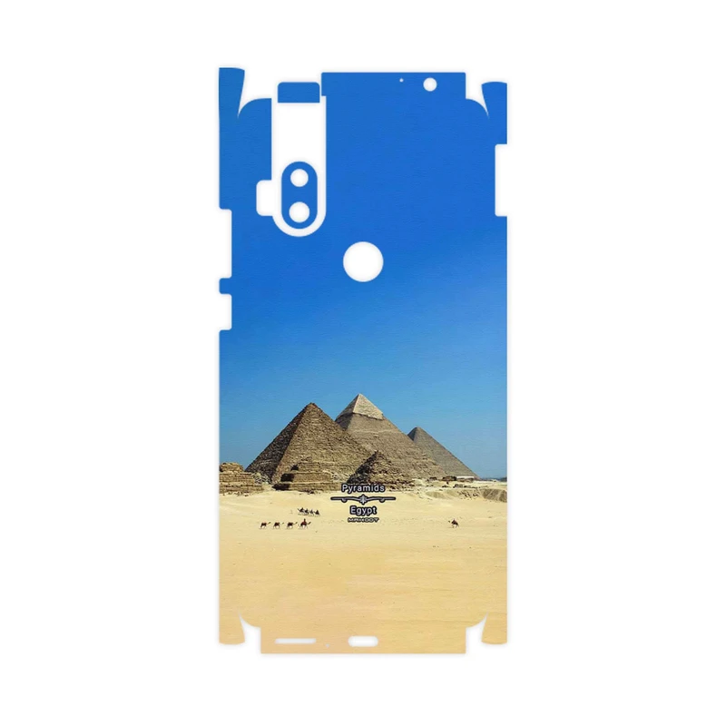برچسب پوششی ماهوت مدل Pyramids of Egypt-FullSkin مناسب برای گوشی موبایل موتورولا One Hyper