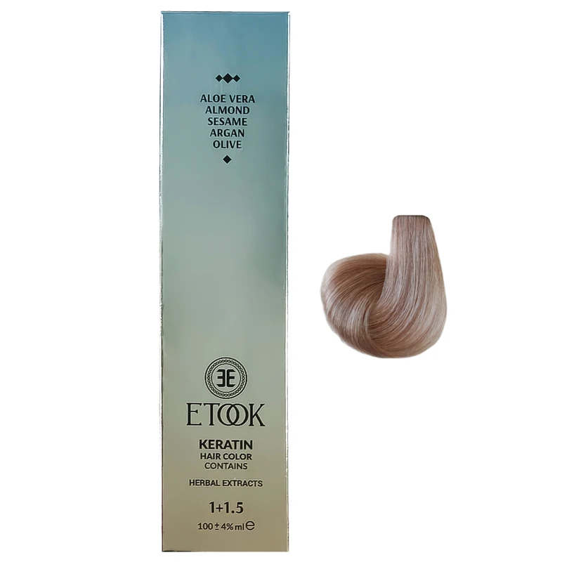 رنگ مو ایتوک شماره 7.852 حجم 100 میلی لیتر رنگ ابریشمی