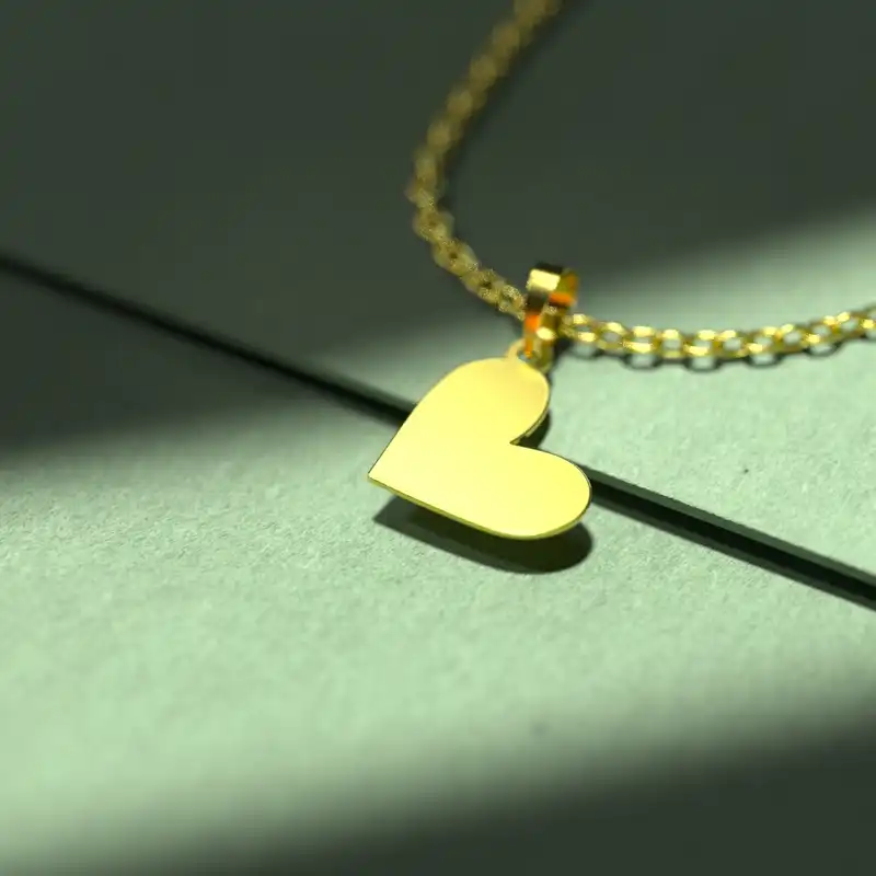 گردنبند طلا 18 عیار زنانه مدوپد کد CA10784