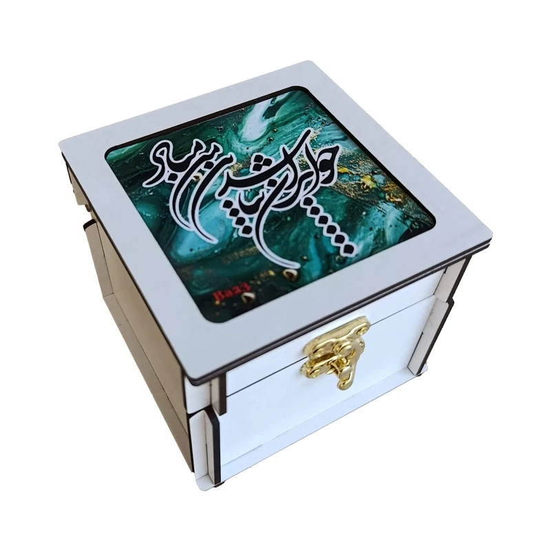 جعبه هدیه مدل چو ایران نباشد تن من مباد ba23