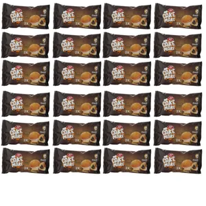 کیک و کلوچه مغزدار با طعم شکلات مزمز - 52 گرم بسته 24 عددی