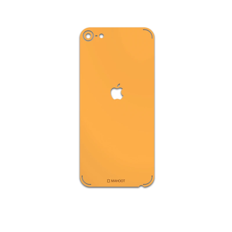 برچسب پوششی ماهوت مدل Matte-Orange مناسب برای گوشی موبایل اپل iPod Touch 6TH Gen