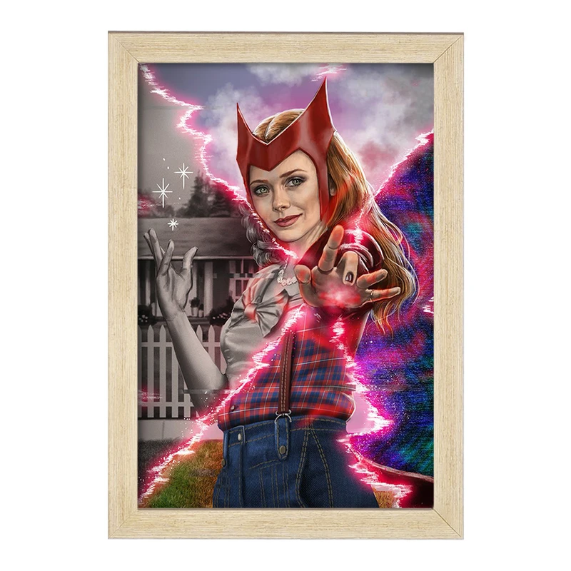 تابلو خندالو مدل اسکارلت ویچ مارول Marvel  کد 19394