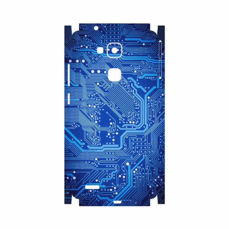 برچسب پوششی ماهوت مدل Blue Printed Circuit Board-FullSkin مناسب برای گوشی موبایل هوآوی Mate 7