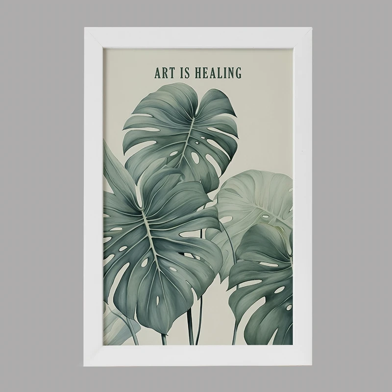 تابلو خندالو مدل Art Is Healing کد F5663