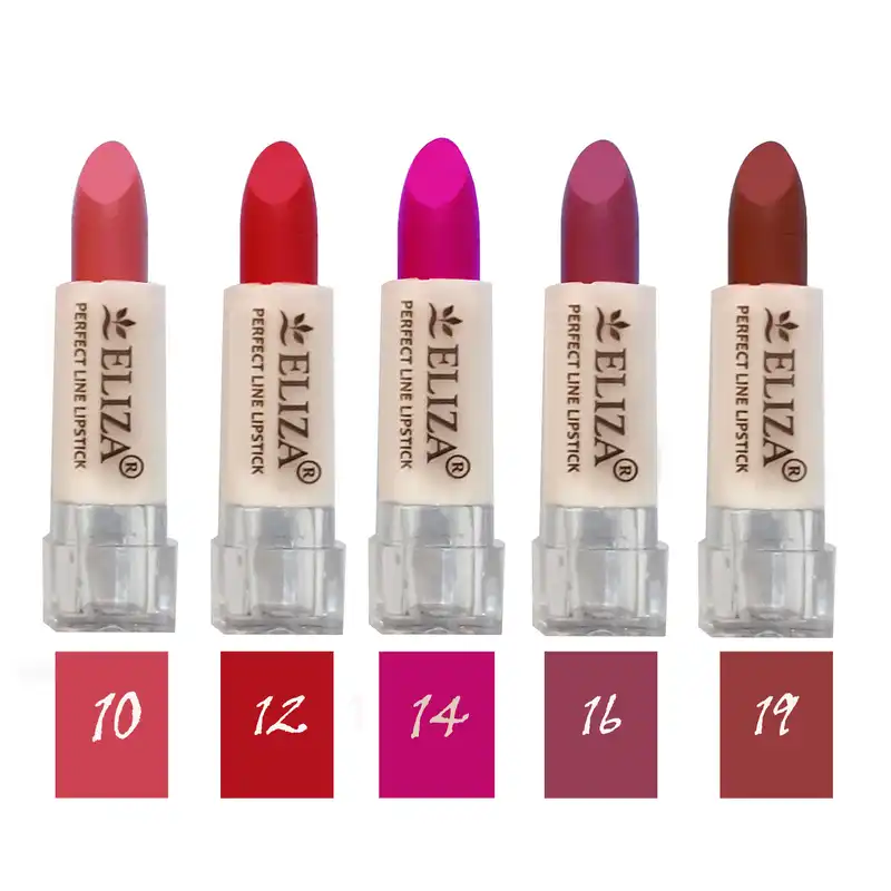 رژ لب جامد الیزا مدل Mini-FI1 مجموعه 5 عددی