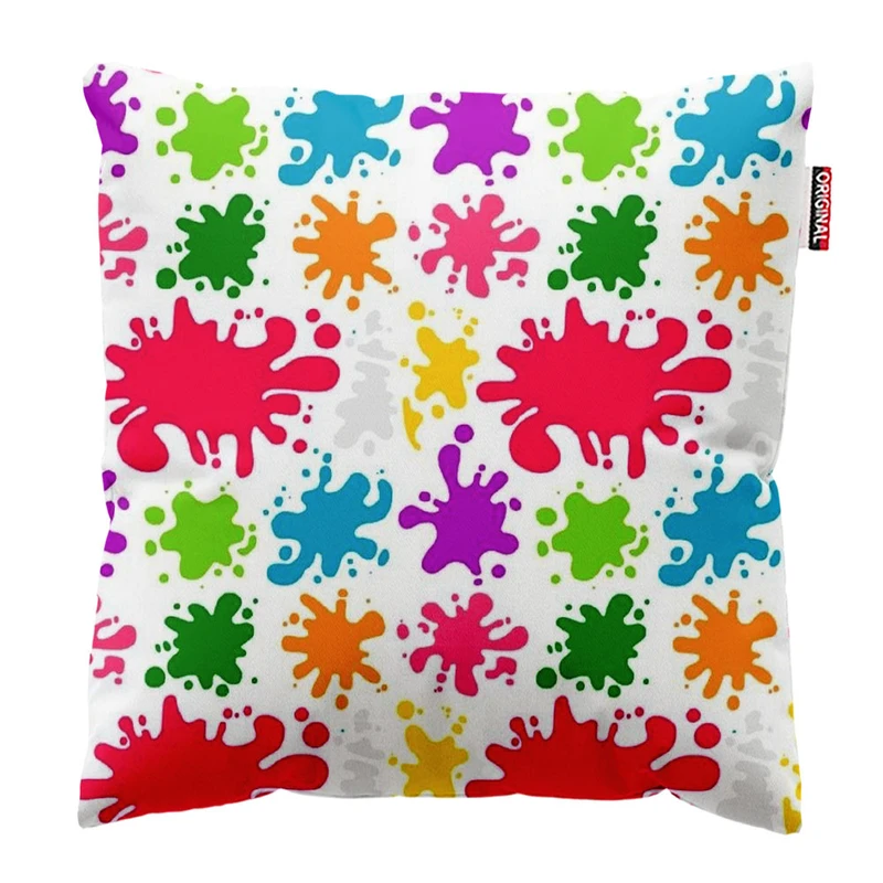 کوسن پاد آفرین طرح رنگی کد 1643 سایز 30*30 سانتی متر