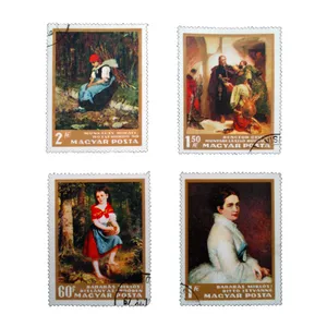 تمبر یادگاری مدل ملل کد h-317 مجموعه 4 عددی