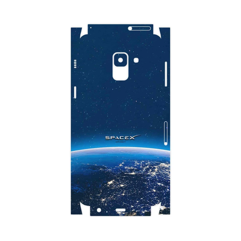برچسب پوششی ماهوت مدل Space X-FullSkin مناسب برای گوشی موبایل سامسونگ Galaxy A8 2018