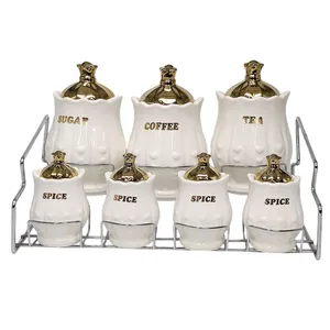 ست  جای ادویه 7پارچه مدل قلبی کد 1404G