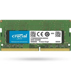 رم لپ‌تاپ DDR4 تک کاناله 8 گیگابایت 3200 مگاهرتز کروشیال مدل CT8 با تایمینگ CL22 و ولتاژ 1.2 ولت