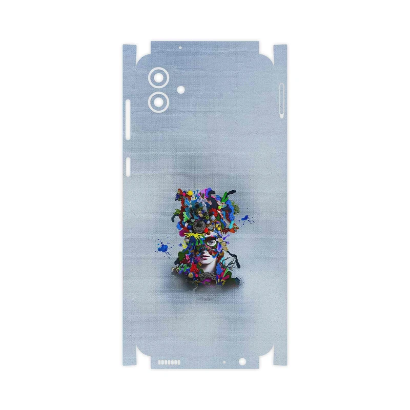 برچسب پوششی ماهوت مدل Collage of surreal Portrait of Women 4-FullSkin مناسب برای گوشی موبایل سامسونگ Galaxy A04