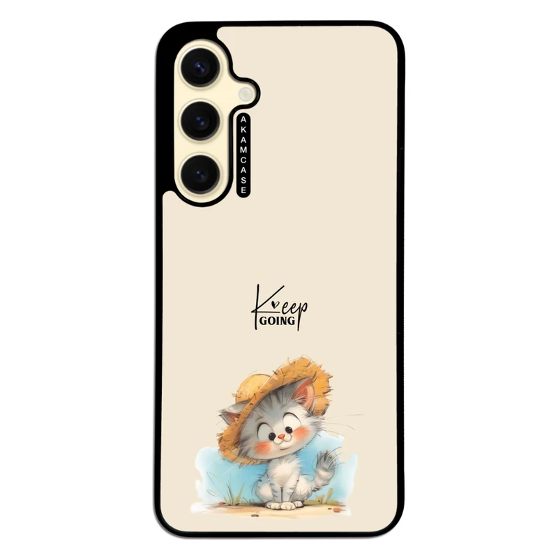 کاور آکام مدل AMC-WSGS24FE-ANIMALS QOUTES-6 مناسب برای گوشی موبایل سامسونگ Galaxy S24 FE