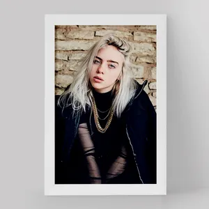 تابلو خندالو مدل بیلی آیلیش Billie Eilish کد 19183