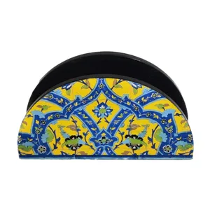 جای دستمال کاغذی مدل قایقی دکوپاژ JD20