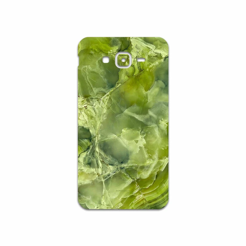 برچسب پوششی ماهوت مدل Green Crystal Marble مناسب برای گوشی موبایل سامسونگ Galaxy J7 Core