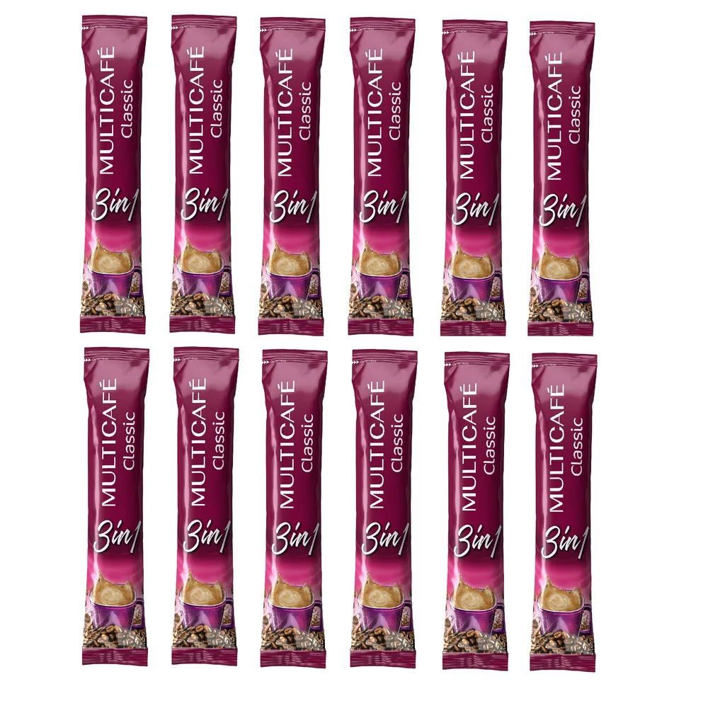 کافی میکس مولتی کافه مدل 3 × 1- 18 گرم بسته 12 عددی