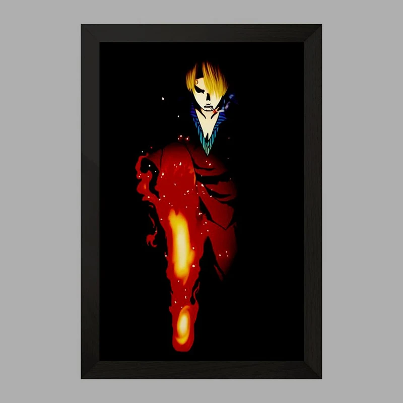 تابلو خندالو مدل سانجی انیمه وان پیس One Piece  کد 17296