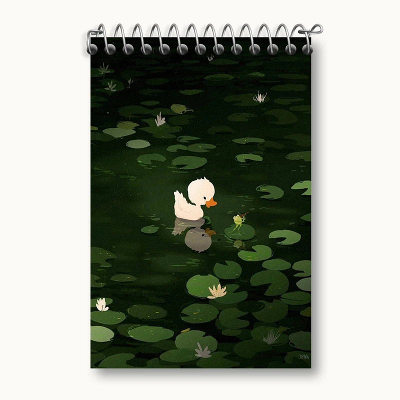 دفتر یادداشت 50 برگ خندالو مدل اردک کد F1073