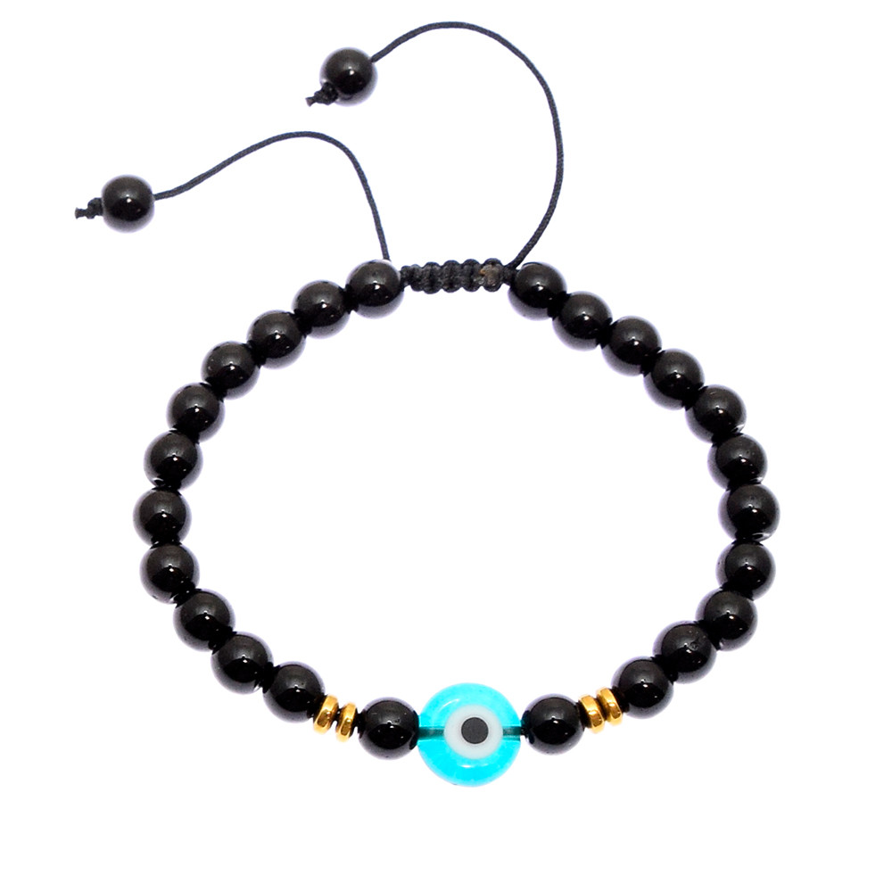 دستبند زنانه دلنار گالری مدل چشم نظر B7 دستبند زنانه دلنار گالری مدل چشم نظر B7