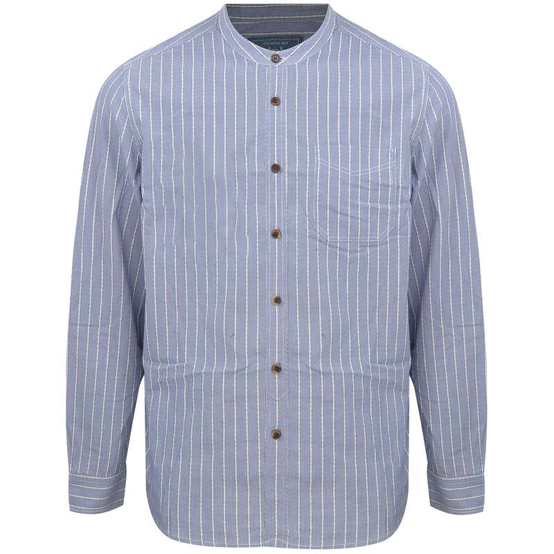 پیراهن آستین بلند مردانه آتلانتیک بی مدل B48