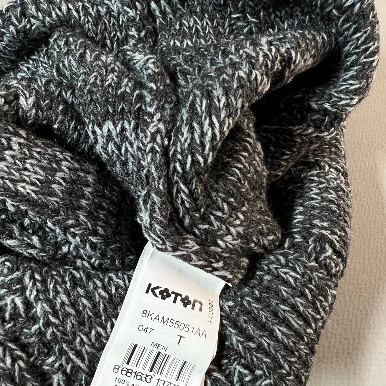 شال گردن بافتنی مردانه کوتون مدل Klavs -  - 6
