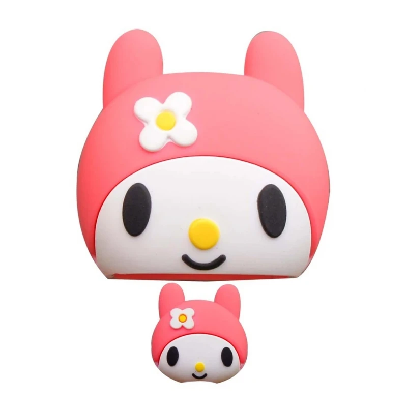 محافظ کابل طرح فانتزی خرگوش مدل My Melody به همراه محافظ شارژر دیواری
