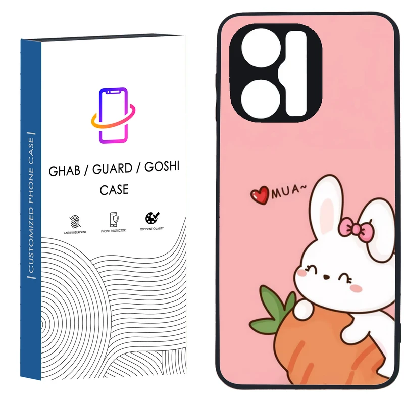 کاور قاب گارد گوشی طرح دخترانه کد 19 - TPU مناسب برای گوشی موبایل  شیائومی Note 12 Pro 5G