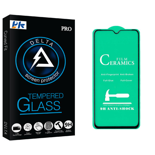محافظ صفحه نمایش سرامیکی پی کی مدل Delta Glass مناسب برای گوشی موبایل شیائومی Redmi Note 8