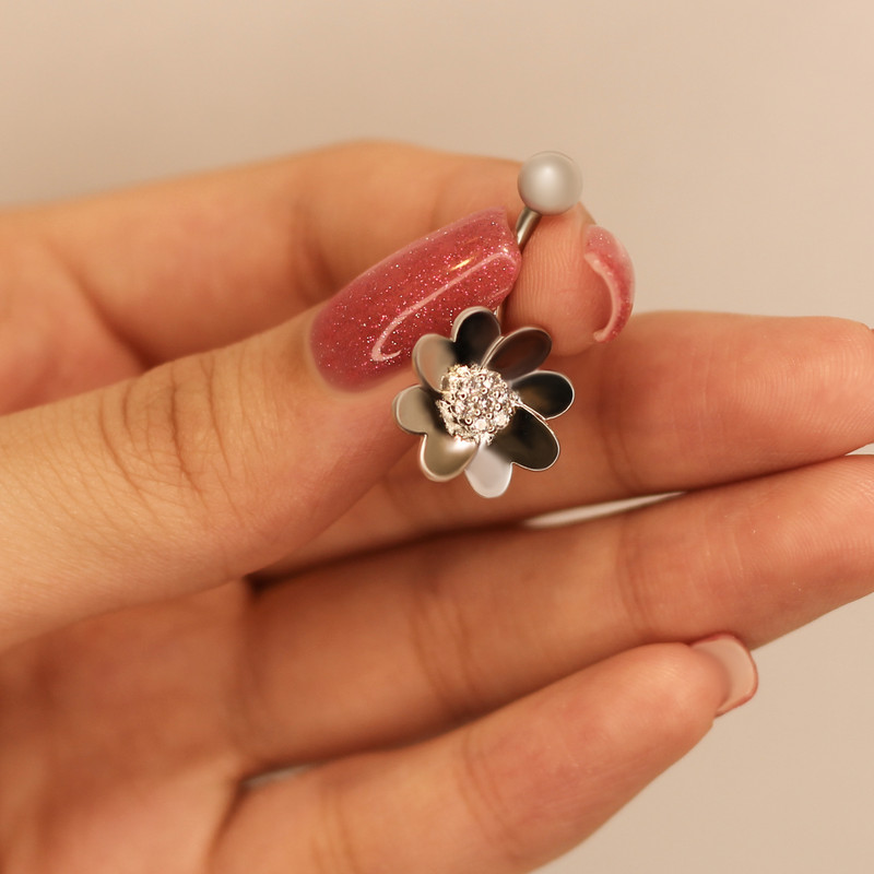 پیرسینگ ناف زنانه پایتخت مدل PS106_A2 پیرسینگ ناف زنانه پایتخت مدل PS106_A2