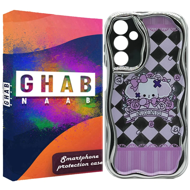 کاور قاب ناب مدل سولید طرح Nono مناسب برای گوشی موبایل سامسونگ Galaxy A25 