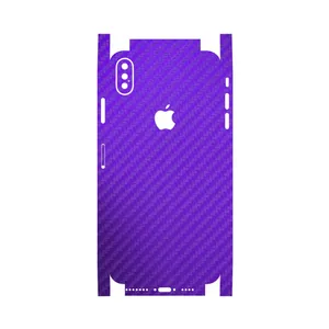 MAHOOT Purple-Fiber-FullSkin Cover Sticker for Apple iPhone Xs Max