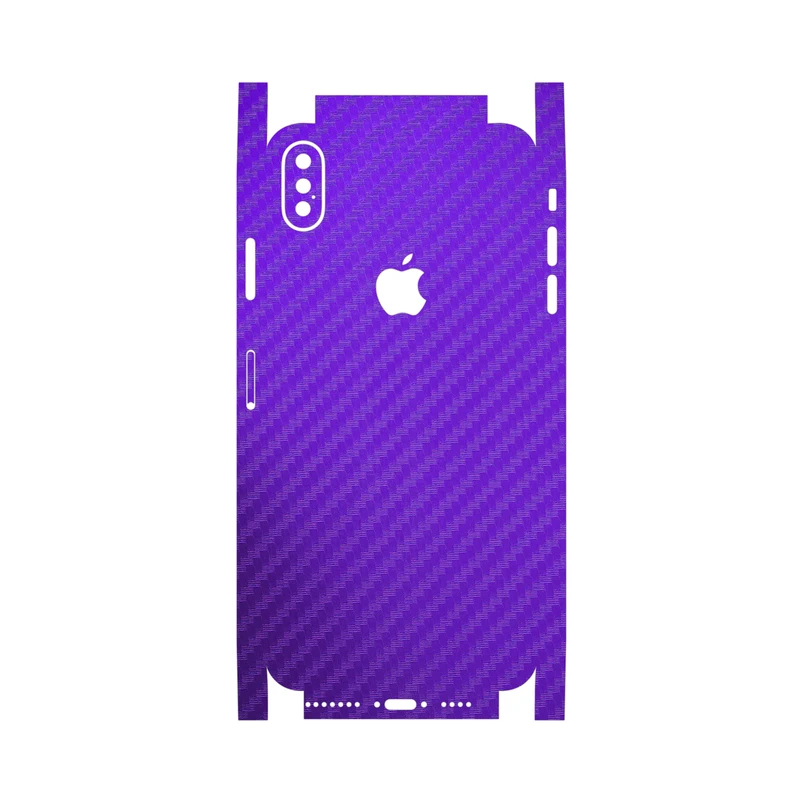 برچسب پوششی ماهوت مدل Purple-Fiber-FullSkin مناسب برای گوشی موبایل اپل iPhone Xs Max