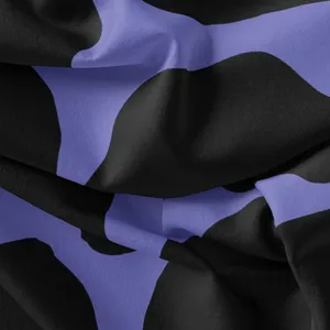 پارچه لباس مدل کرپ حریر طرح پوست گاوی کد 9099H