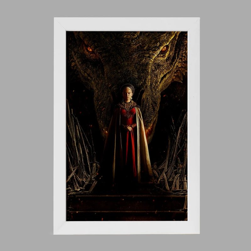 تابلو خندالو مدل رینیرا سریال خاندان اژدهایان House of dragon کد 28503