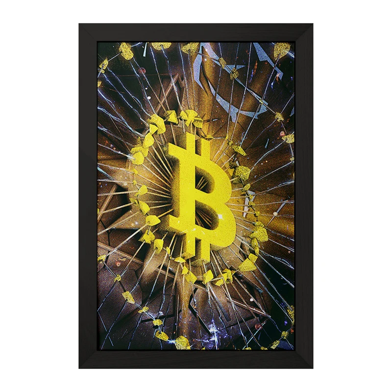 تابلو خندالو مدل بیت کوین (Bitcoin) کد F722